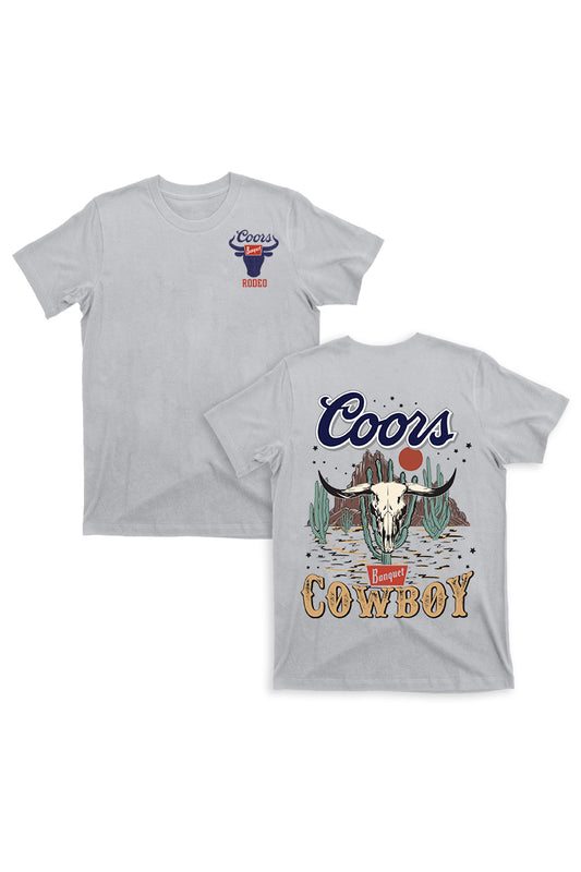 Unisex Retro Cowboy Casual Short Sleeve T-Shirt