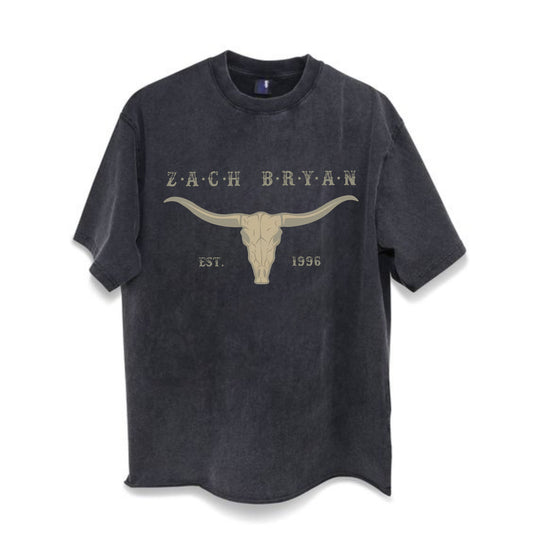 Zach Bryan Casual Short Sleeve T-Shirt