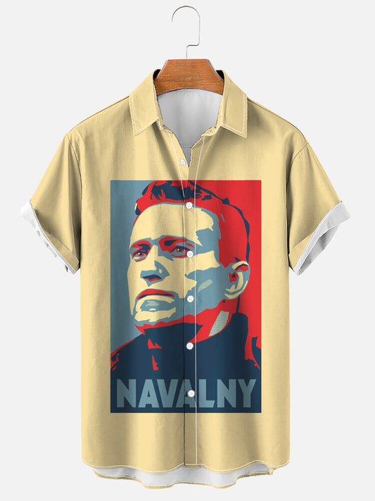 Official Alexei Navalny Graphic Shirt Russia Lawyer Navalny Death Alexei Navalny Short Sleeve Shirt
