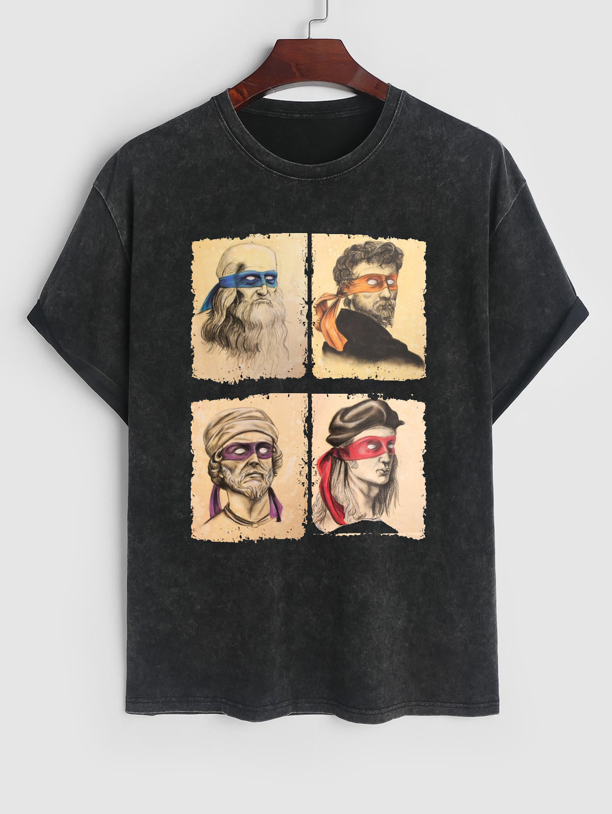 Leonardo Raphael Donatello Michelangelo Tmnt Scientists Comedy  Unisex T-shirt