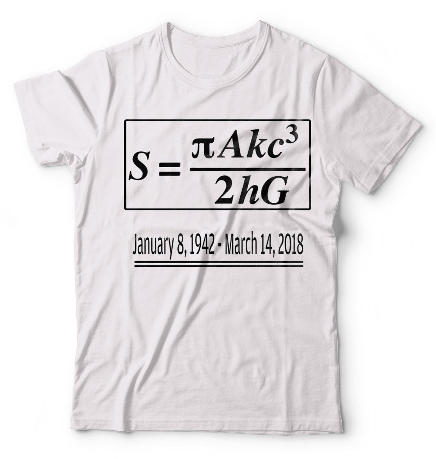Unisex Stephen Hawking T-shirt Science Tee shirt Scientist Tee shirt Professor Stephen Hawking Tee Shirt