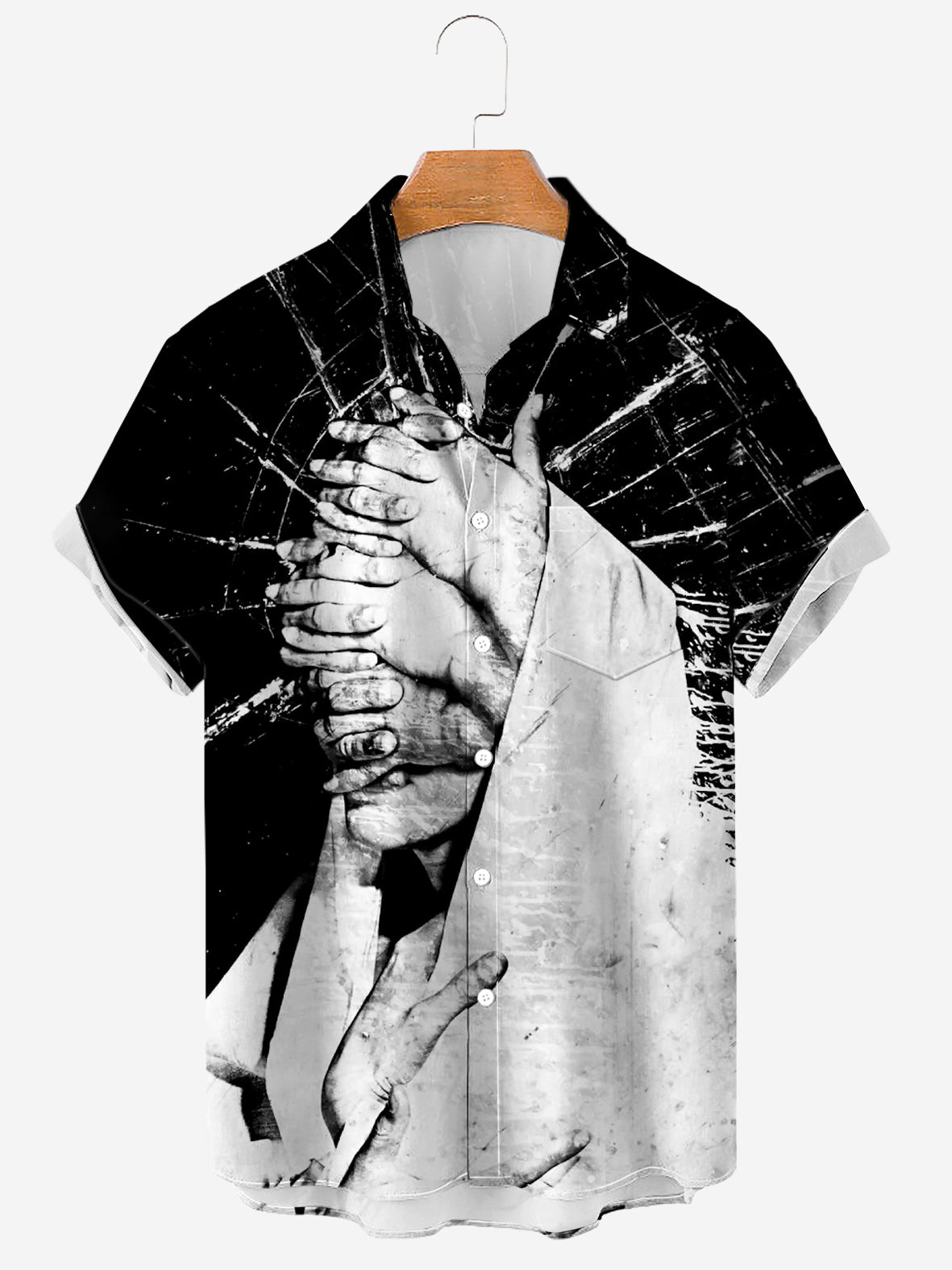 Religious Culture Art Painting Print Soft & Breathable Short Sleeve Shirt