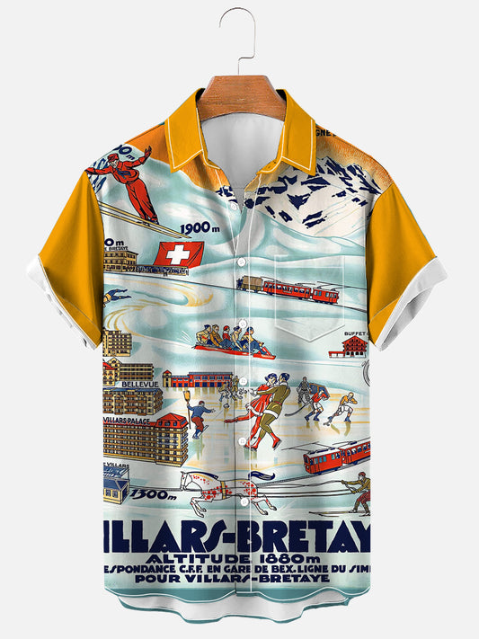 Villars Bretaye Soft & Breathable Short Sleeve Shirt