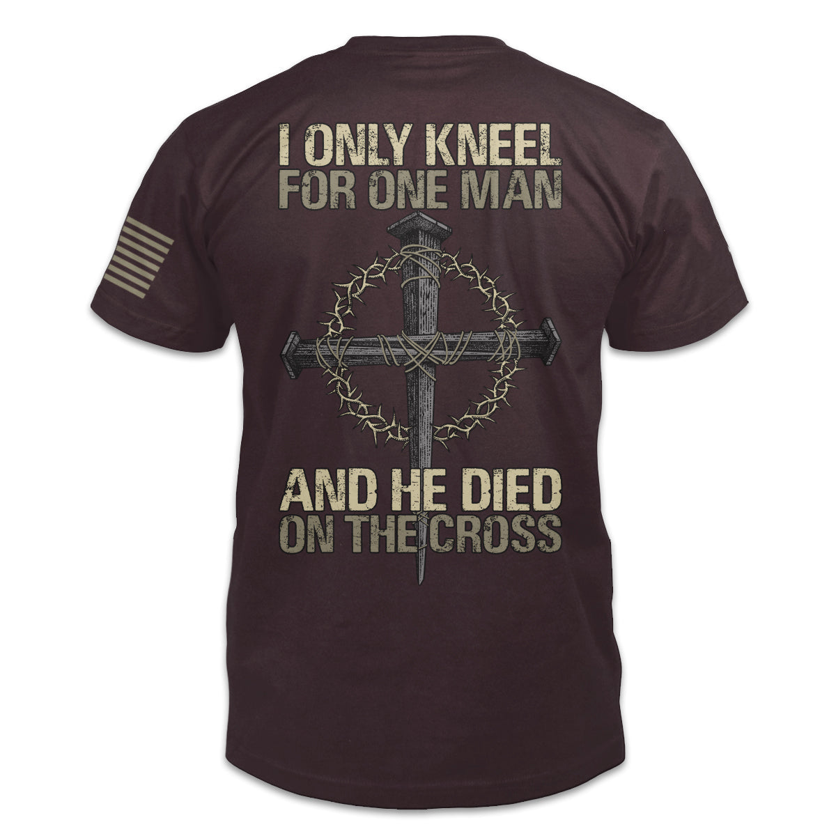 Unisex Only Kneel For One Casual Short Sleeve T-Shirt（S-8XL）