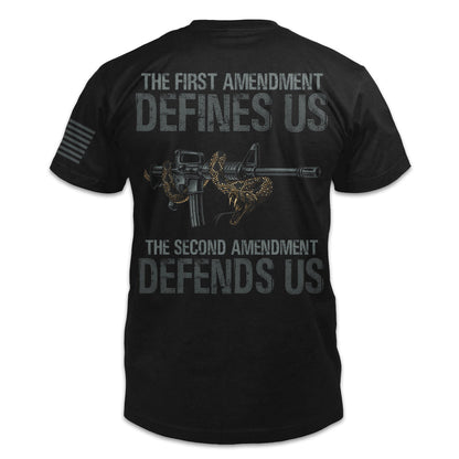 Unisex Defending Freedom Casual Short Sleeve T-Shirt（S-8XL）