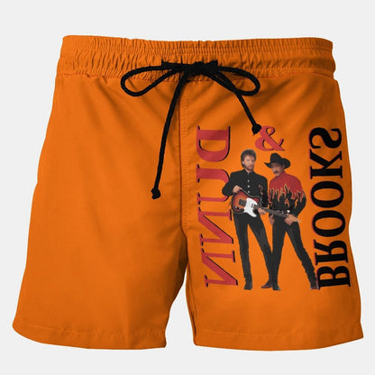 Brooks &Dunn Stretch Plus Size Shorts