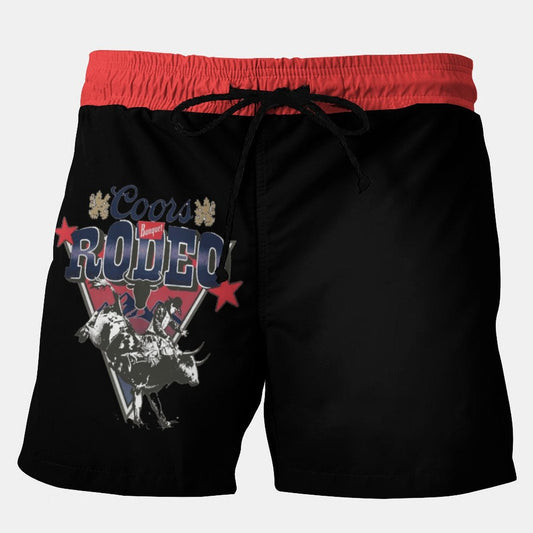 COW RODEO Stretch Plus Size Shorts