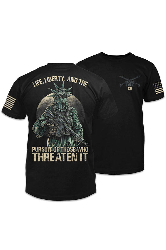 Unisex Tactical Liberty Casual Short Sleeve T-Shirt（S-8XL）