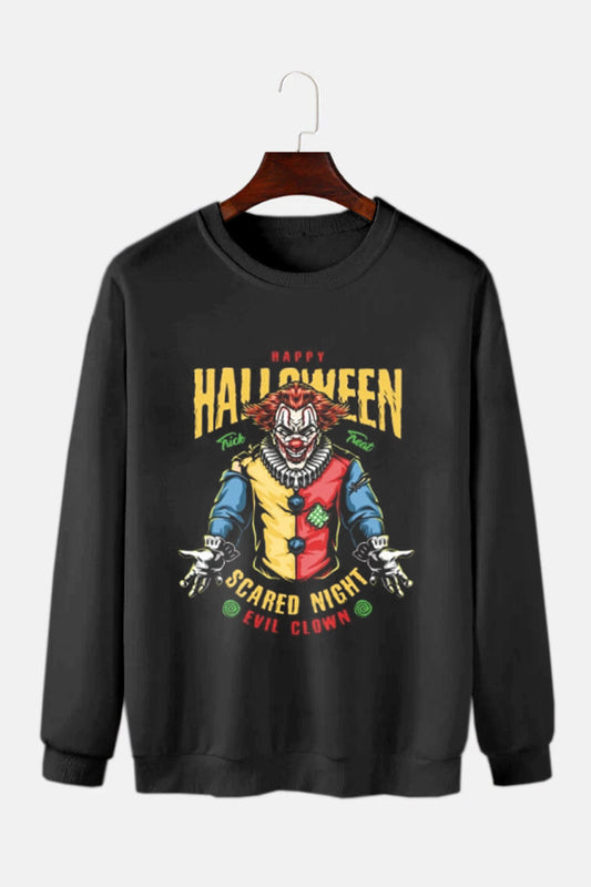 Halloween Clown crewneck sweatshirt