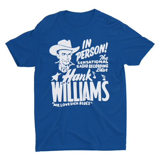 Hank Williams Show Poster Shirt, Country Music Shirt, Nashville Shirt, Concert Tee, Western Shirt, Hank Sr, Retro Classic Country Tee