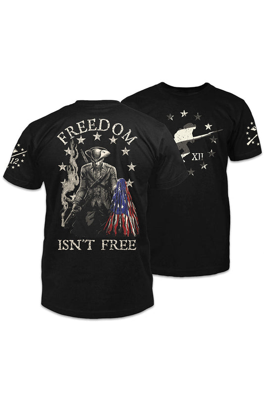 Unisex Freedom Isn't Free Casual Short Sleeve T-Shirt
