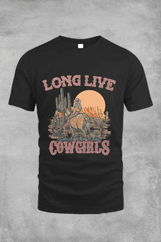 Long Live Cowgirls Tee For Men