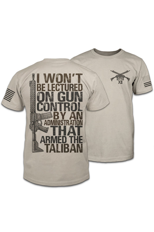 Unisex Gun Control Casual Short Sleeve T-Shirt（S-8XL）
