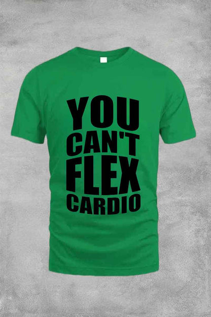 YOU CAN'T FLEX CARDIO TEE FOR MAN