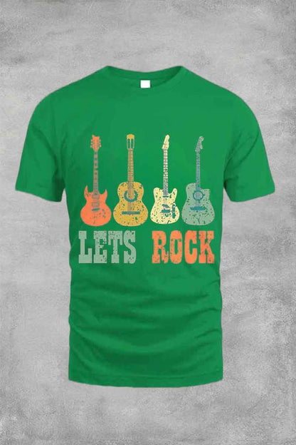 LETS ROCK TEE FOR MAN