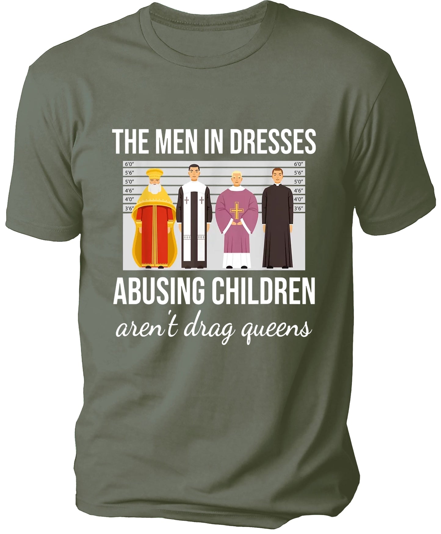 THE MEN IN DRESSES Men's T-shirt