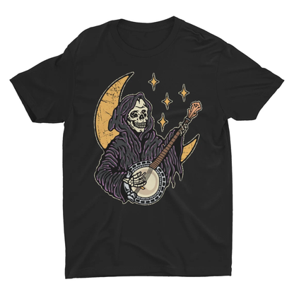 Banjo Reaper, Bluegrass Shirt, Country Music Shirt, Banjo Tee, Banjo Gift, Musician Shirt, Cool Graphic Tee, Bluegrass Gift, Flatt Scruggs