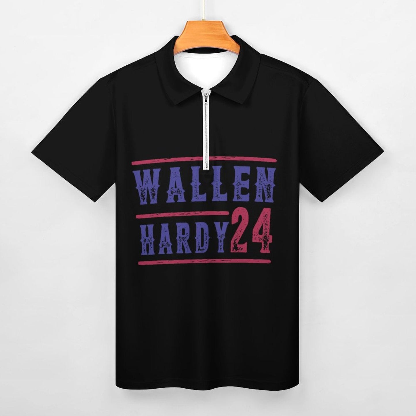 Wallen Hardy 24 Men’s Pattern Regular Fit Polo Collar Casual Polo Shirt