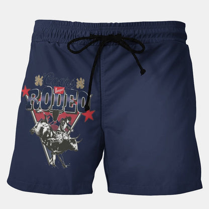 COW RODEO Stretch Plus Size Shorts